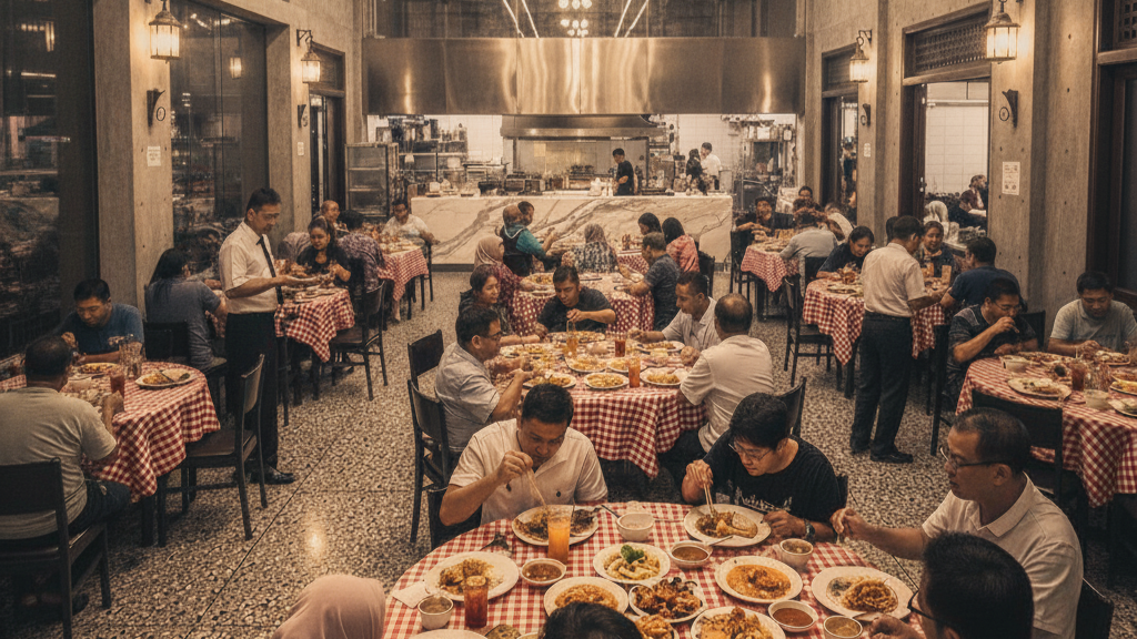 Mountain range landscape